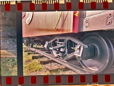 train awheels and rods converted
